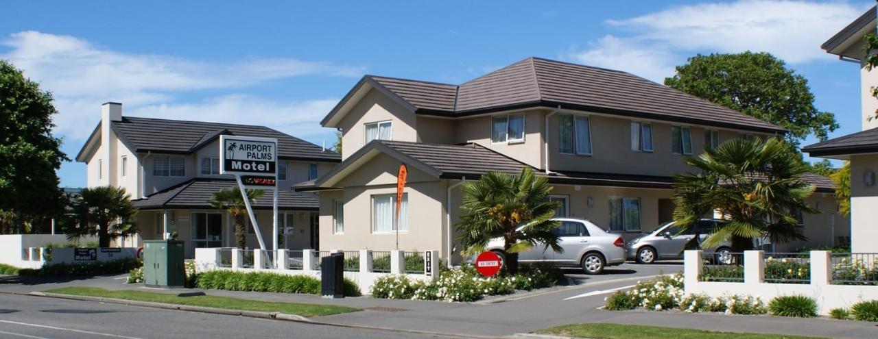 Airport Palms Motel Christchurch Zewnętrze zdjęcie